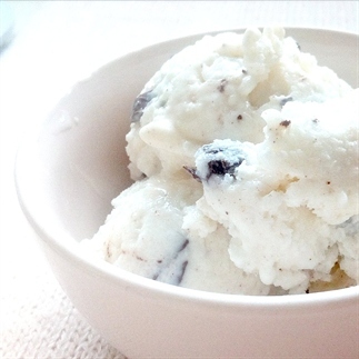 Lieke’s yoghurtijs met pure chocolade