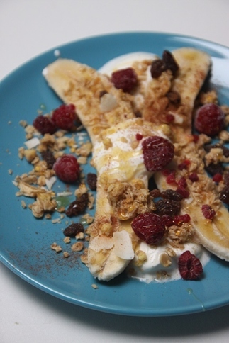 Ontbijt Banana Split