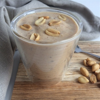 Peanut butter frappé