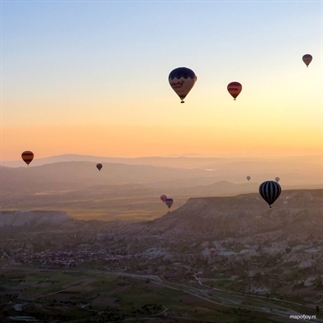 Reisdroom: ballonvaart in Cappadocië, Turkije