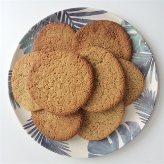 Vegan amandelkoekjes (slechts 4 ingrediënten!)