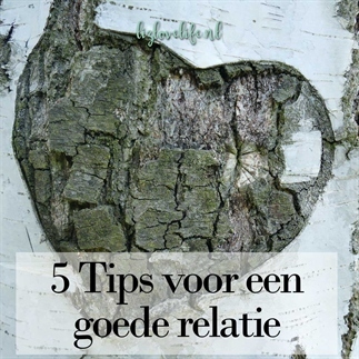 5 Tips voor een goede relatie