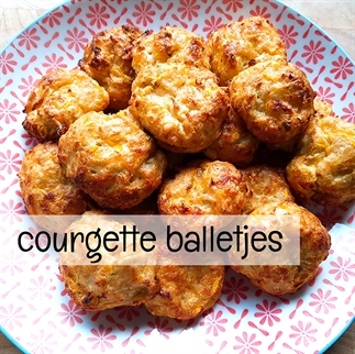 Courgette balletjes