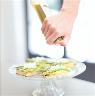 Gezellig hapje: truffel, ei en asperge