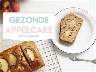 Gezonde appelcake