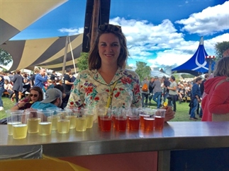 Goed toeven in de wijnbar op Lowlands