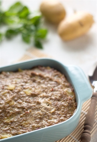 Indisch gehaktbrood