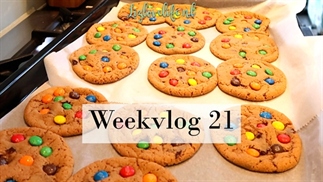 Lizlovelife weekvlog 21 | M&M cookies en ontsnapt