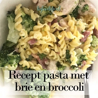 Recept pasta met brie en broccoli