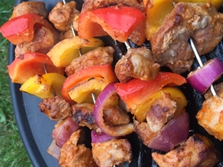 Shaslicks voor op de barbecue