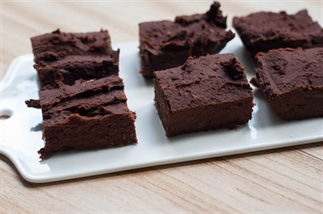 Vegan zoete aardappelbrownies