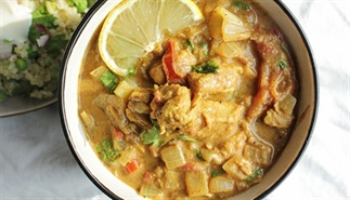 Vegan tikka masala