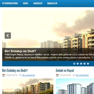Emlak İle İlgili Herşey